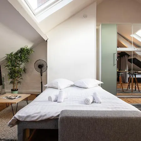 Charming Studio Close To Train Stations Near Old Welkeys Lille